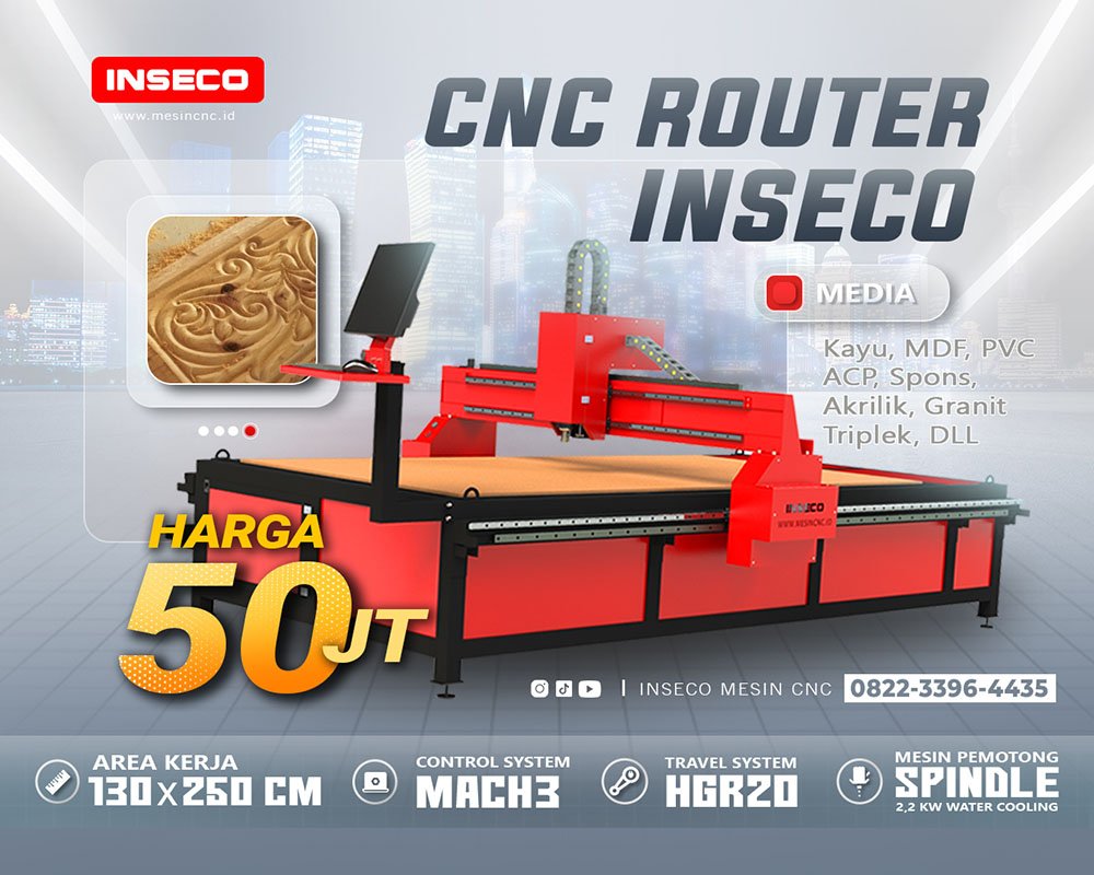 Apa Itu Mesin Cnc Router Pengertian Dan Fungsinya