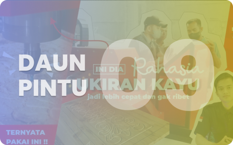 Peluang Usaha Menjanjikan CNC Router Daun Pintu Kayu