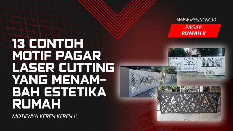 13 Contoh Motif Pagar Laser Cutting yang Menambah Estetika Rumah