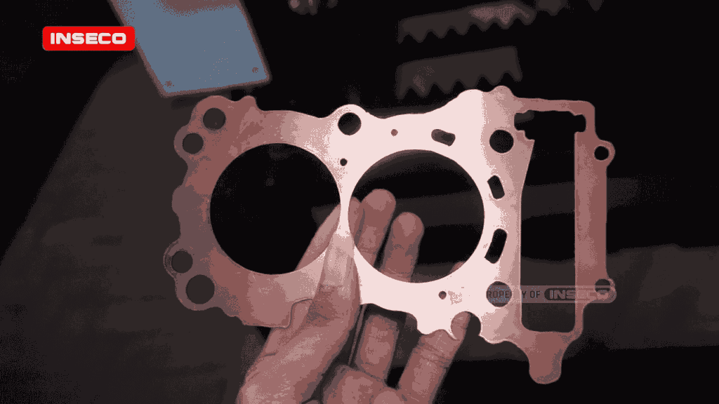 5 Produk Menguntungkan yang Bisa Diproduksi Fiber Laser Cutting 3 Gasket Motor dari Mesin CNC Fiber Laser Cutting