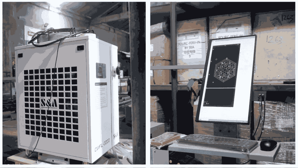Ulasan Mesin Potong Besi 3000W: Apa Saja Fitur yang Ditawarkan? 2 Mesin potong besi 3000W dengan desain modern, siap digunakan untuk memotong berbagai jenis logam secara presisi