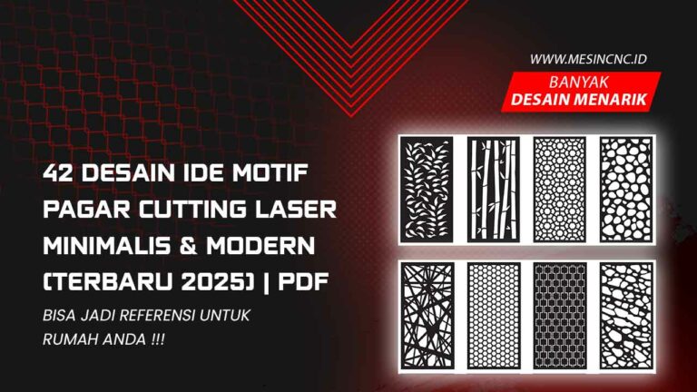 42 Desain Ide Motif Pagar Cutting Laser Minimalis & Modern Terbaru 2025 PDF